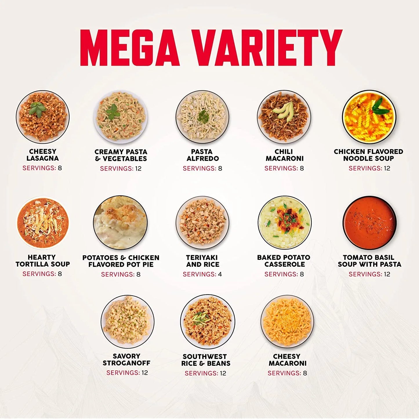 Seau Repas - 120 portions