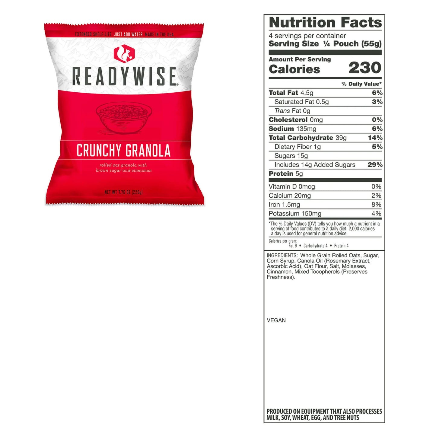 Sac d'urgence - 60 portions