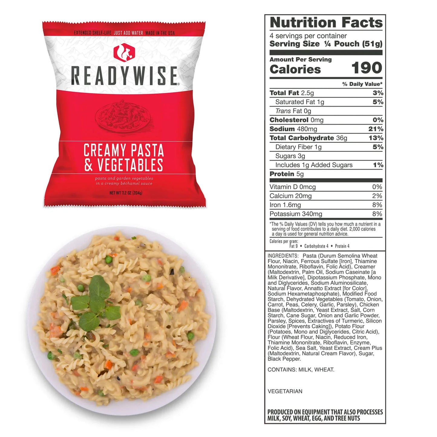 Sac d'urgence - 60 portions