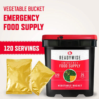 Bucket Vegetables - 120 servings